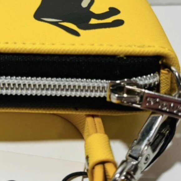 New with Tags,  Marc Tetro Yellow Dachshund Wallet Art Design - Picture 7 of 13